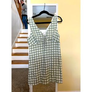 NWT Green Mini Summer Dress